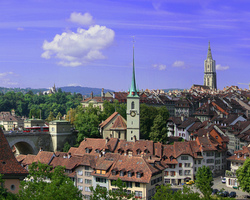 Bern-панорама на старый город-35х15-400